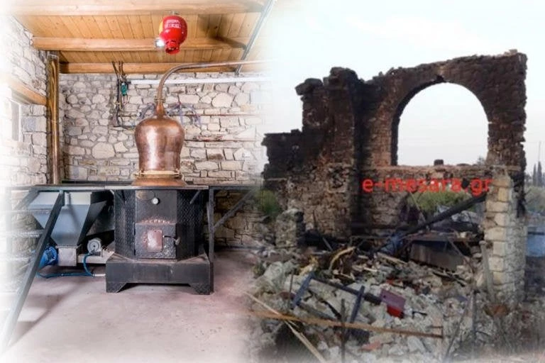Λύνεται το μυστήριο της έκρηξης σε ρακοκάζανο στο Ηράκλειο – Κάμερα ασφαλείας κατέγραψε την ισοπέδωση του οινοποιείου (βίντεο)